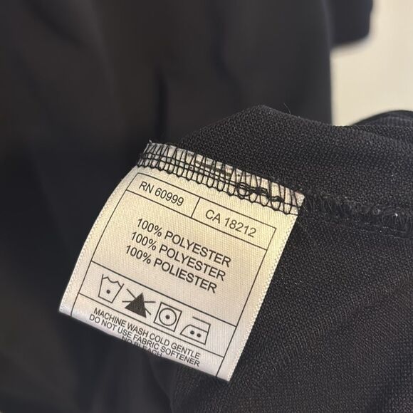 Antigua Black Polo Shirt with Georgia bulldogs logo size large - Picture 6 of 6